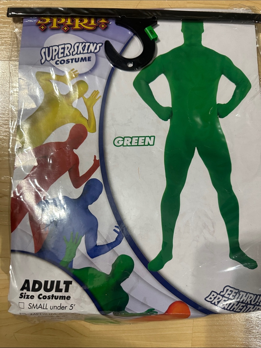 Spirit Super Skins Green Full-Body Kids Costume